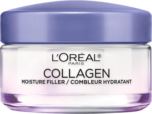 L’Oréal Paris Collagen Daily Face Moisturizer, Reduce Wrinkles, Face Cream 1.7 oz