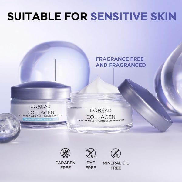 L’Oréal Paris Collagen Daily Face Moisturizer, Reduce Wrinkles, Face Cream 1.7 oz - Image 6
