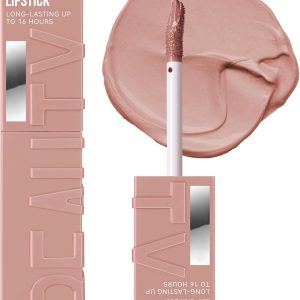 Liquid Matte Lipstick, Smudge Proof Lipstick, Nude Lipstick, Waterproof Long Lasting Creamy Lip Gloss for Women, No Sticky Lip Stick, Neutral Lipstick for Girls