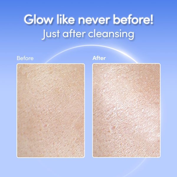 pH Balanced Daily Glow Gel Cleanser 7.1 fl oz. 210ml Moisturizing finish, Gentle Gel Cleaning, Korean Skincare EWG Green - Image 4