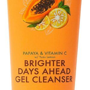 Sheamoisture Gel Cleanser For Dull, Uneven Skin Tone Papaya and Vitamin C Face Cleanser For Uneven Skin Tone 4 oz