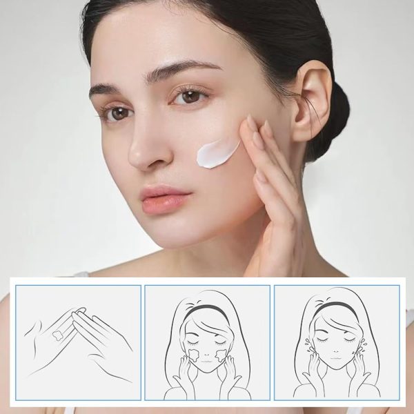 VGO Snail Mucin 92% Moisturizer Daily Face Moisturizer Hydrating Repair Face Gel Cream for Dry & Sensitive Skin, All Skin Types 50g / 1.76oz - Image 2